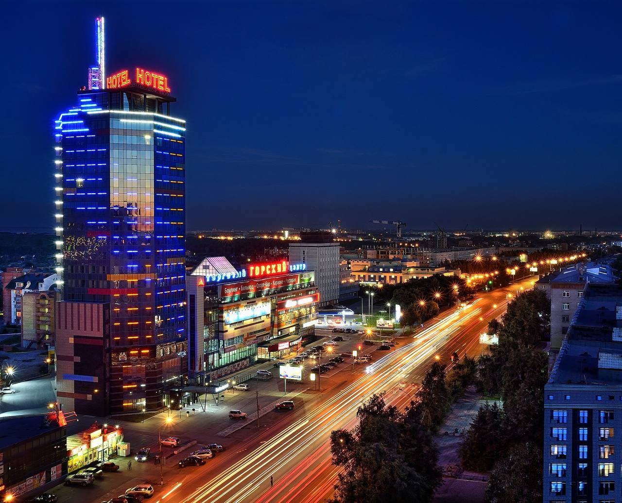 Фасад Gorskiy City Hotel